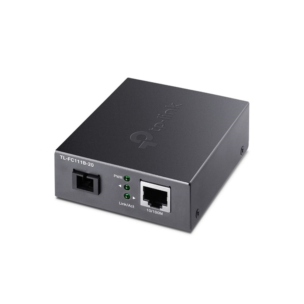 10/100 Mbps RJ45 to 100 Mbps Single-mode SC  WDM Bi-Directional Fiber Converter