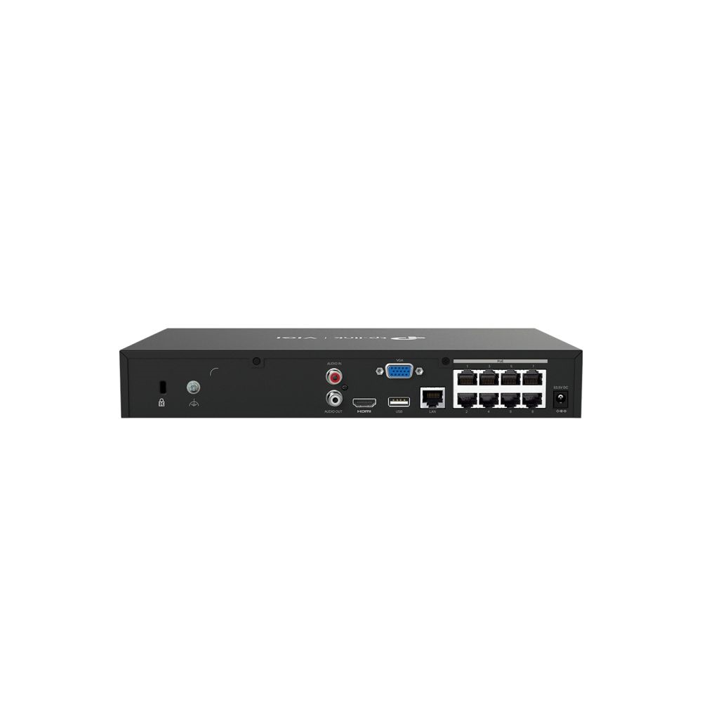 8-Channel Live View and 4K HDMI Video Output
