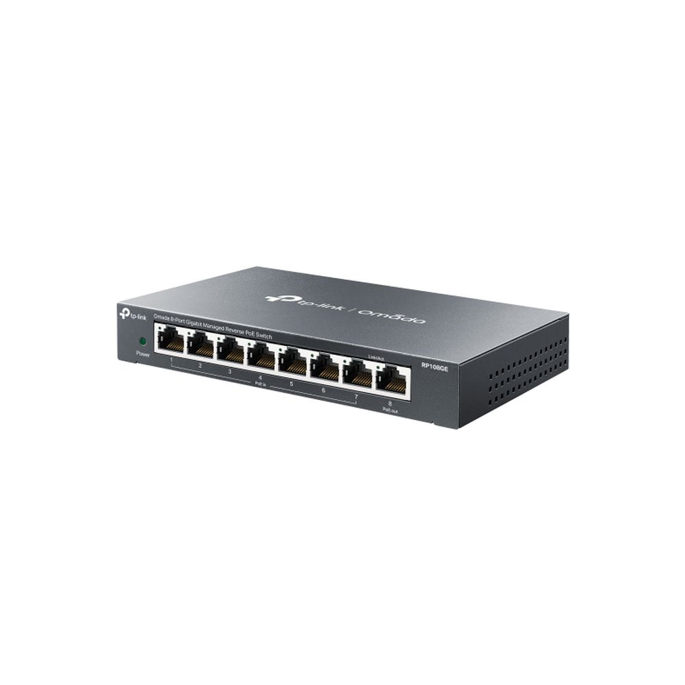8-Port Gigabit Managed Reverse PoE Switch