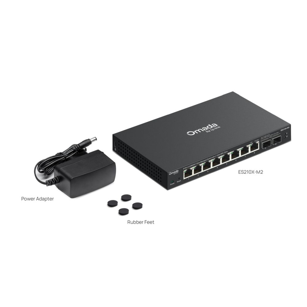 Omada 8-Port 2.5G BASE-T Easy Managed Switch