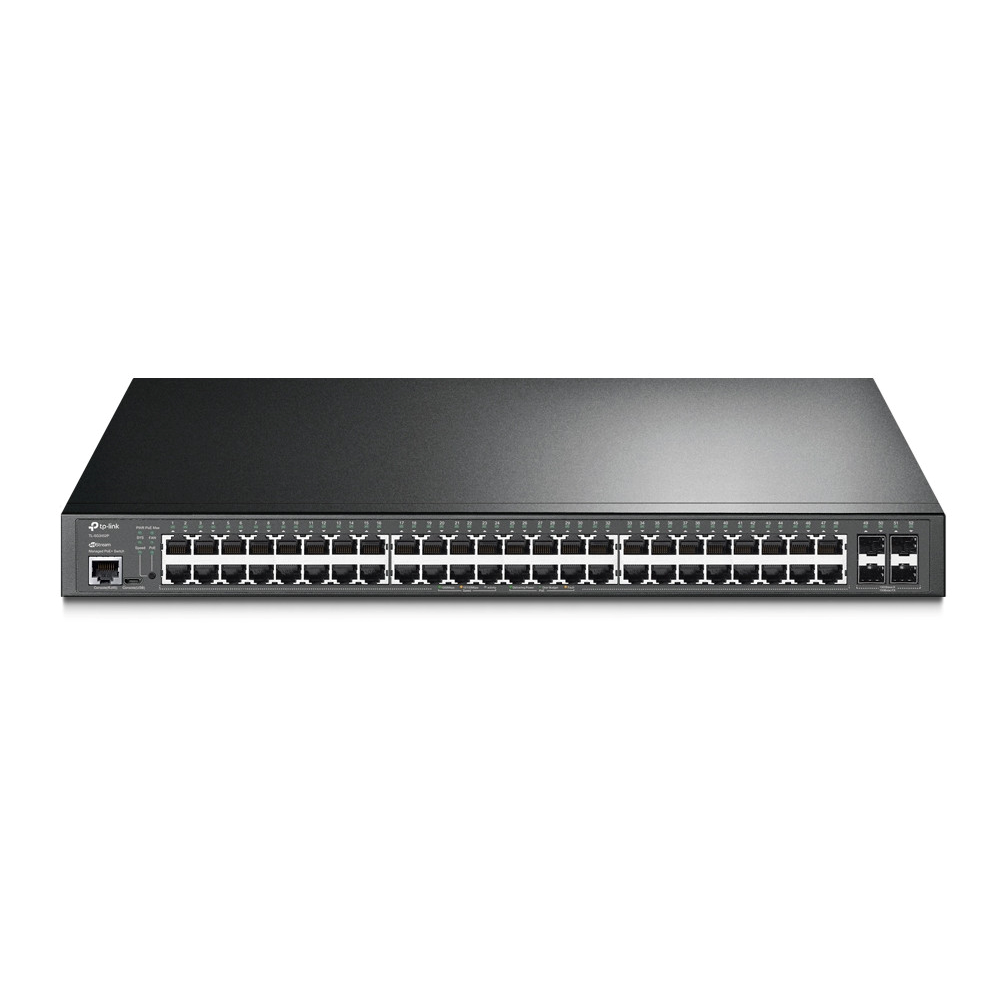 Omada - JetStream 52-Port Gigabit L2+ Managed Switch  with 48-Port PoE