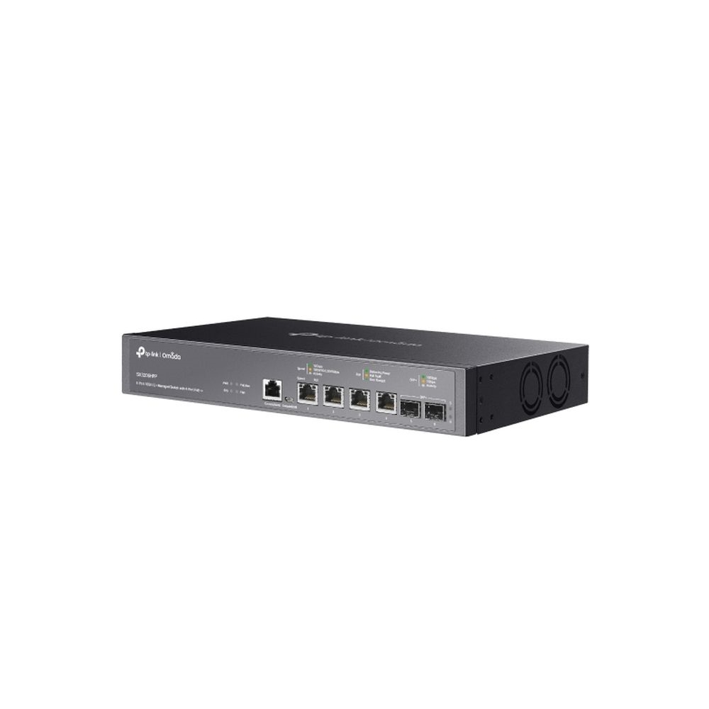 Omada -JetStream 6-Port 10GE L2+ Managed Switch with 4-Port PoE++