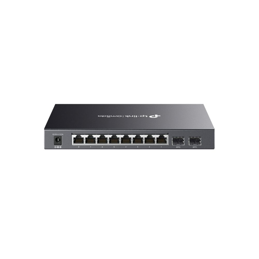 Omada -JetStream 8-Port Gigabit Smart PoE+ Switch with 2SFP Slots Omada -JetStream 8-Port Gigabit Smart PoE+ Switch with 2SFP Slots