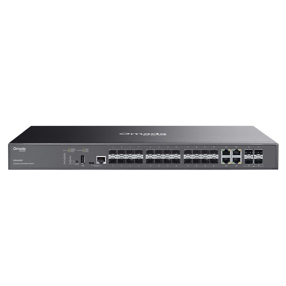 SG5428XF Omada Campus 24-Port SFP Stackable Lite