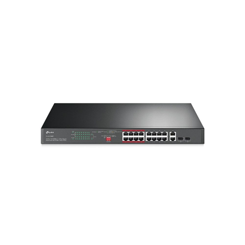 18-Port Gigabit Rackmount Switch with 16-Port PoE + 18-Port Gigabit Rackmount Switch with 16-Port PoE +
