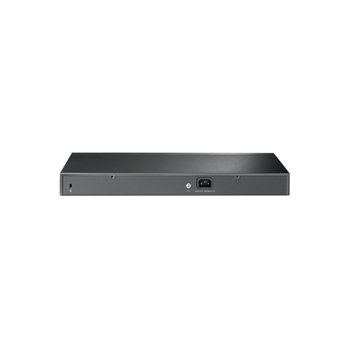 24-Port 10/100 Mbps + 2-Port Gigabit Rackmount Switch with 24-Port PoE+