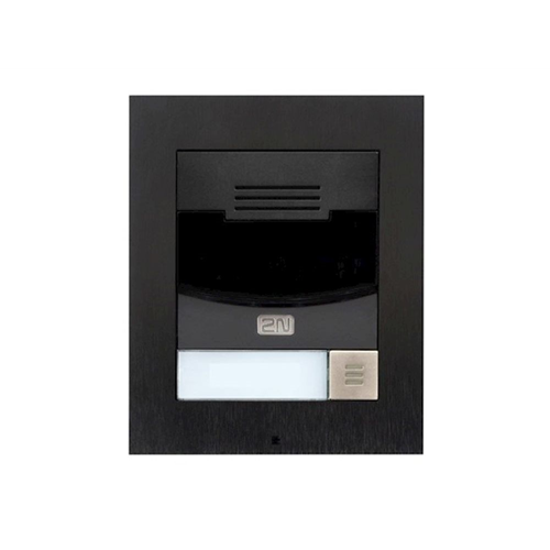 2N IP Solo inbouw intercom met camera (zwart)