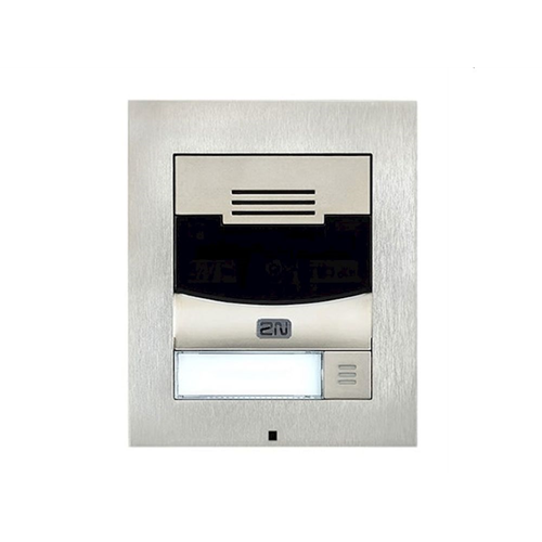 2N IP Solo opbouw intercom met camera (zilver) 2N IP Solo opbouw intercom met camera (zilver)