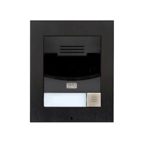 2N IP Solo opbouw intercom zonder camera (zwart)