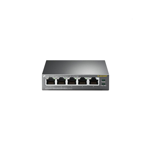 5-Port Gigabit Desktop Switch with 4-Port PoE 5-Port Gigabit Desktop Switch with 4-Port PoE