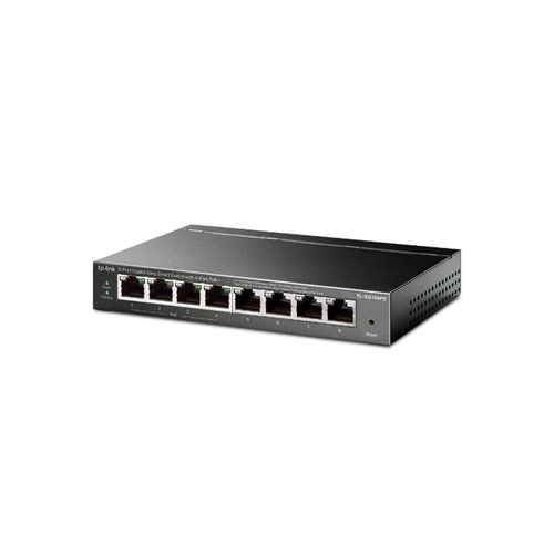 8-Port Gigabit Easy Smart Switch with 4-Port PoE 8-Port Gigabit Easy Smart Switch with 4-Port PoE