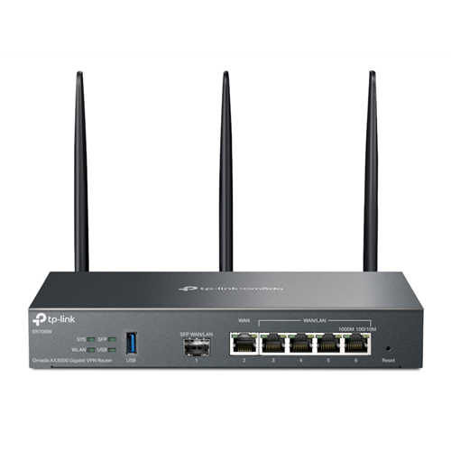 ER706W Omada AX3000 Gigabit VPN Router ER706W Omada AX3000 Gigabit VPN Router