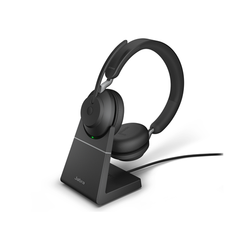Jabra Evolve2 65 Link380a UC Stereo Stand Black Jabra Evolve2 65 Link380a UC Stereo Stand Black