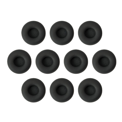 Leatherette ear cushion for Jabra BIZ 2400 II Next Generation - 10 Pieces Pack (Standard/Medium)
