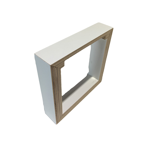 Opbouwrand voor FT600W indien geen inbouwdoos geen inbouwdoos