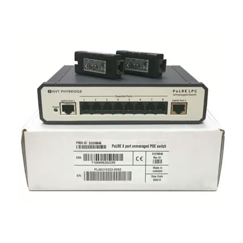 PoLRE 8 port unmanaged POE switch