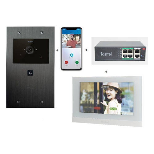 Videokit Doorphone  Entry 4 Apps/ FT600/ FT600W / FT600SW 264X155 Videokit Doorphone  Entry 4 Apps/ FT600/ FT600W / FT600SW 264X155