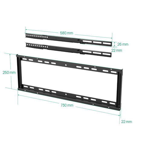Yealink Wall mount kit for MD65/MD75/MD86